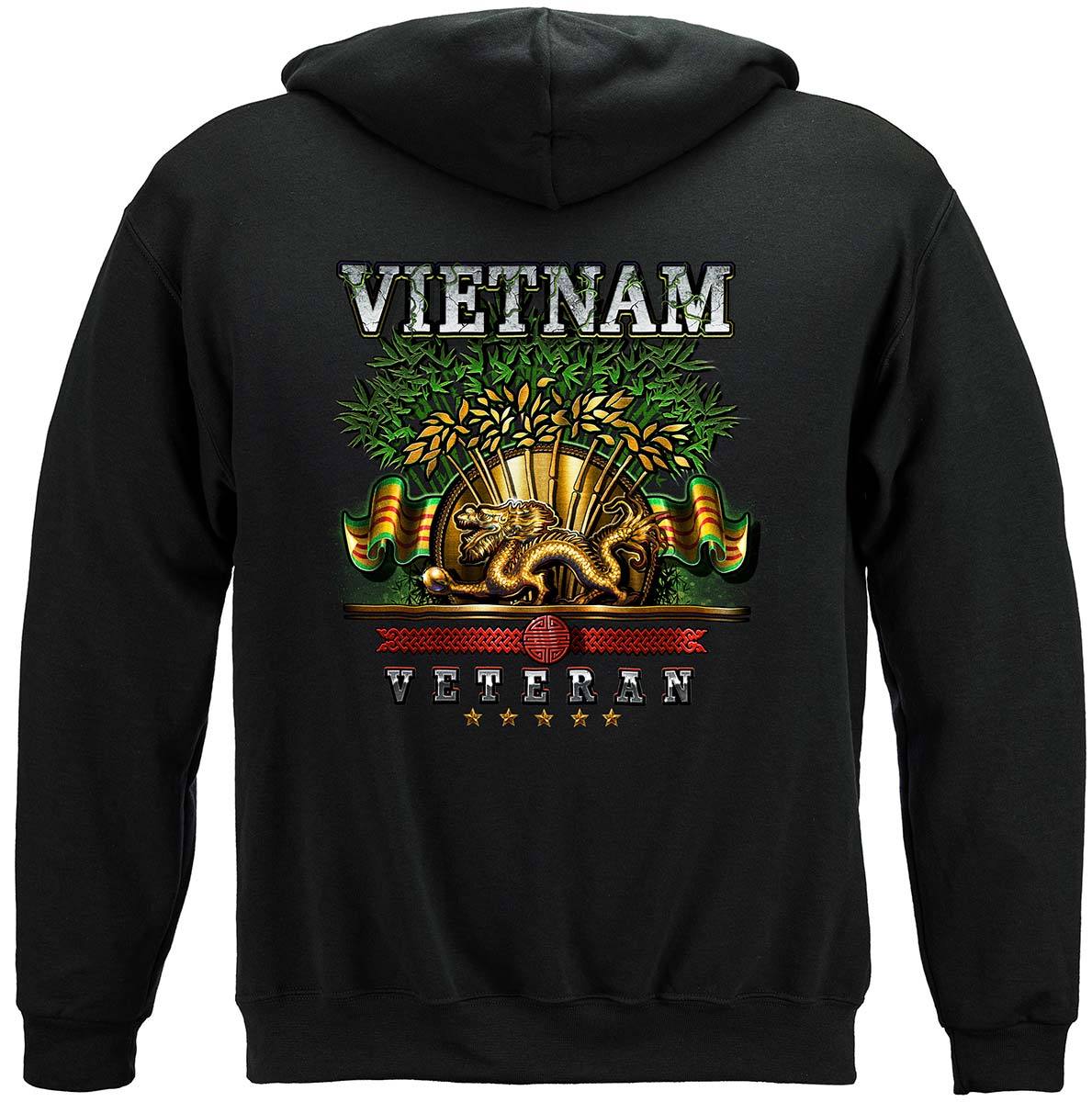Vietnam Vetrian Ribbon Proud to have Served Premium Hooded Sweat Shirt