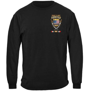 More Picture, IRAQI Freedom Veteran Proud To Have Served Premium Men's T-Shirt