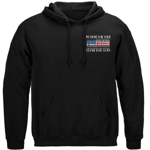 More Picture, Stand For The Flag Fight For Our Freedom Premium Men's T-Shirt