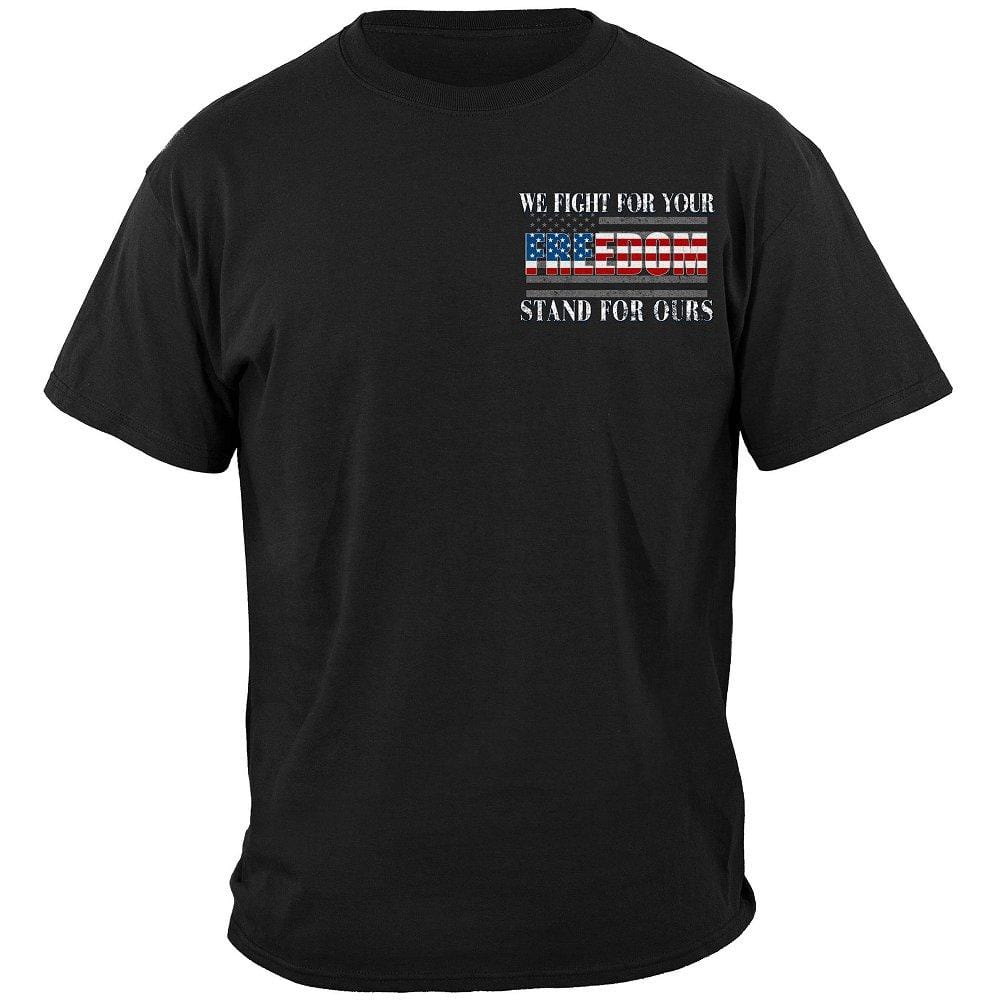 Stand For The Flag Fight For Our Freedom Premium Men&#39;s T-Shirt