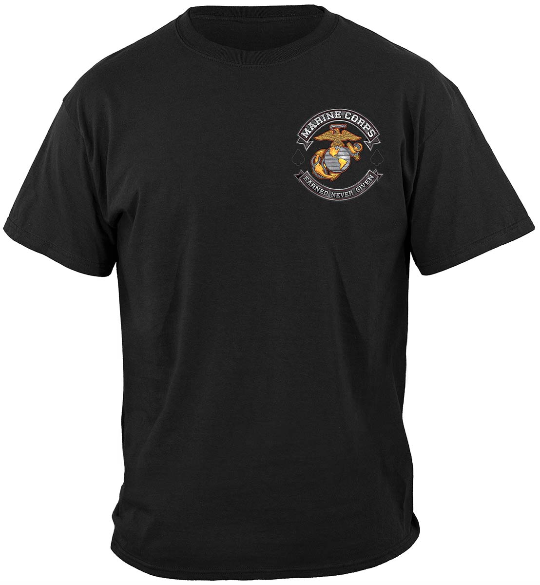 USMC Marine Corps Rider Premium Hooded Sweat Shirt