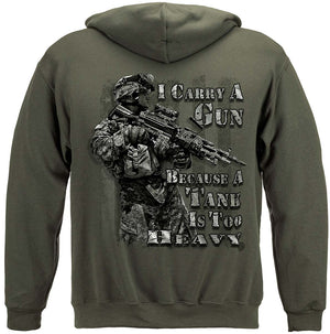 More Picture, I Carry A Gun Tank Is Too Heavy Premium Long Sleeves