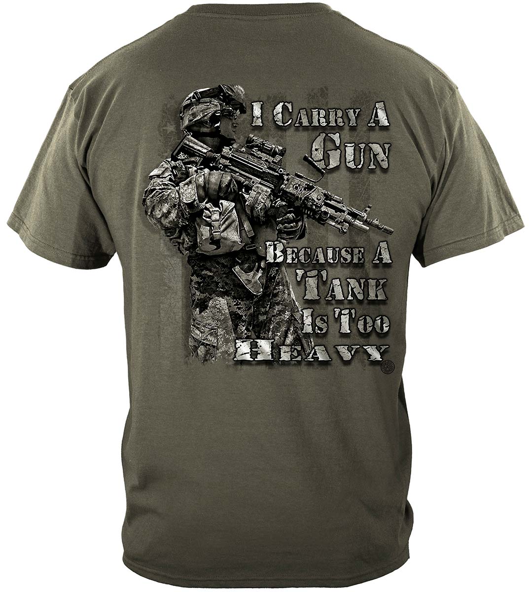 I Carry A Gun Tank Is Too Heavy Premium Long Sleeves