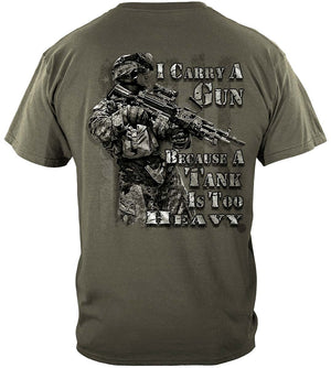 More Picture, I Carry A Gun Tank Is Too Heavy Premium Long Sleeves