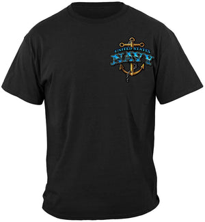 More Picture, US NAVY Vintage Tattoo Battle Schooners United States Navy USN Premium T-Shirt