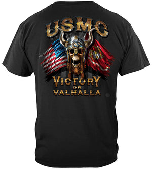 More Picture, USMC Viking Warrior Premium T-Shirt