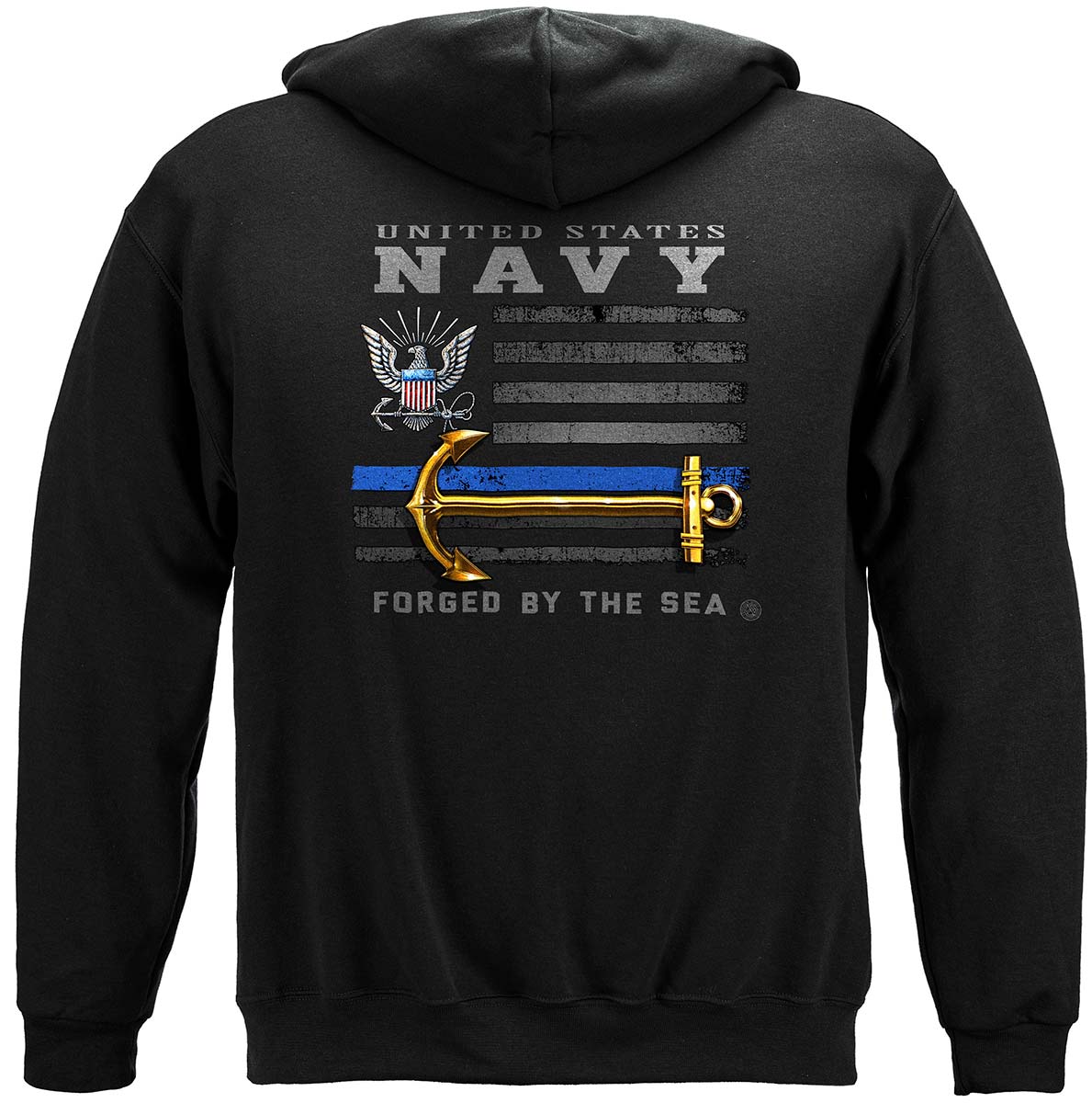 US NAVY Patriotic Flag Premium Hooded Sweat Shirt