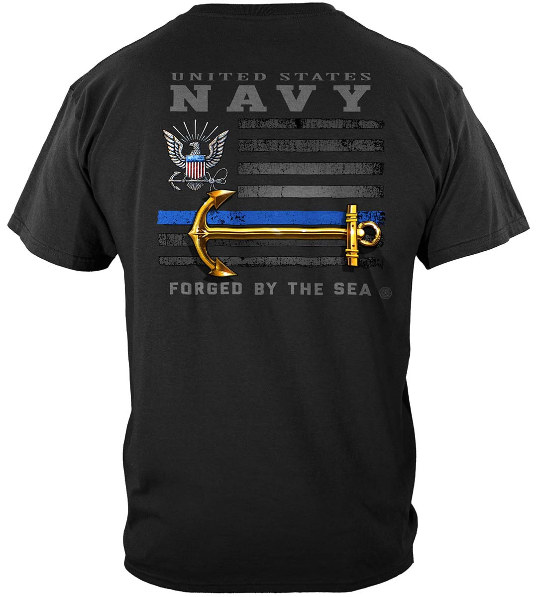 US NAVY Patriotic Flag Premium Long Sleeves