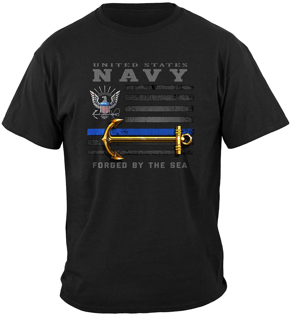 US NAVY Patriotic Flag Premium Long Sleeves