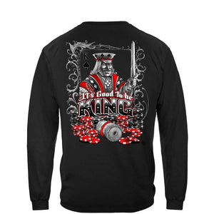 More Picture, Good To Be King Premium Hooded Sweat Shirt
