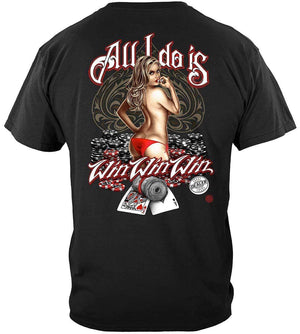 More Picture, All I Do Is Win Win Win Premium T-Shirt