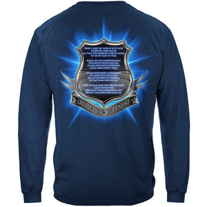 More Picture, Policeman's Prayer Premium Long Sleeves