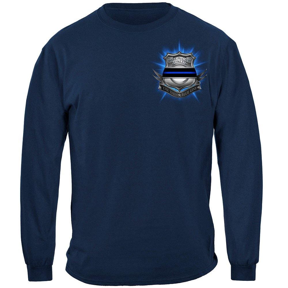 Policeman&#39;s Prayer Premium Hooded Sweat Shirt