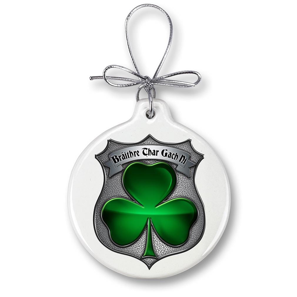 Policeman&#39;s Brotherhood Irish Christmas Tree Ornaments