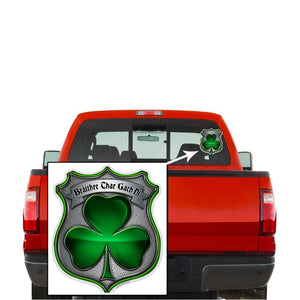 More Picture, Policeman's Brotherhood Irish Premium Reflective Decal