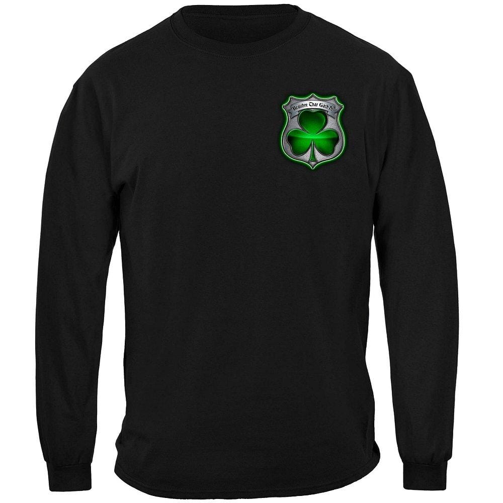 Policeman&#39;s Brotherhood Irish Premium Hooded Sweat Shirt
