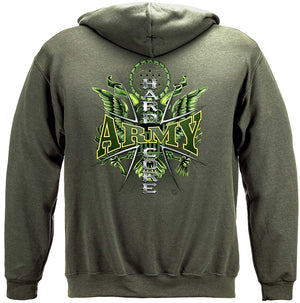 More Picture, Hardcore Army Premium Hooded Sweat Shirt