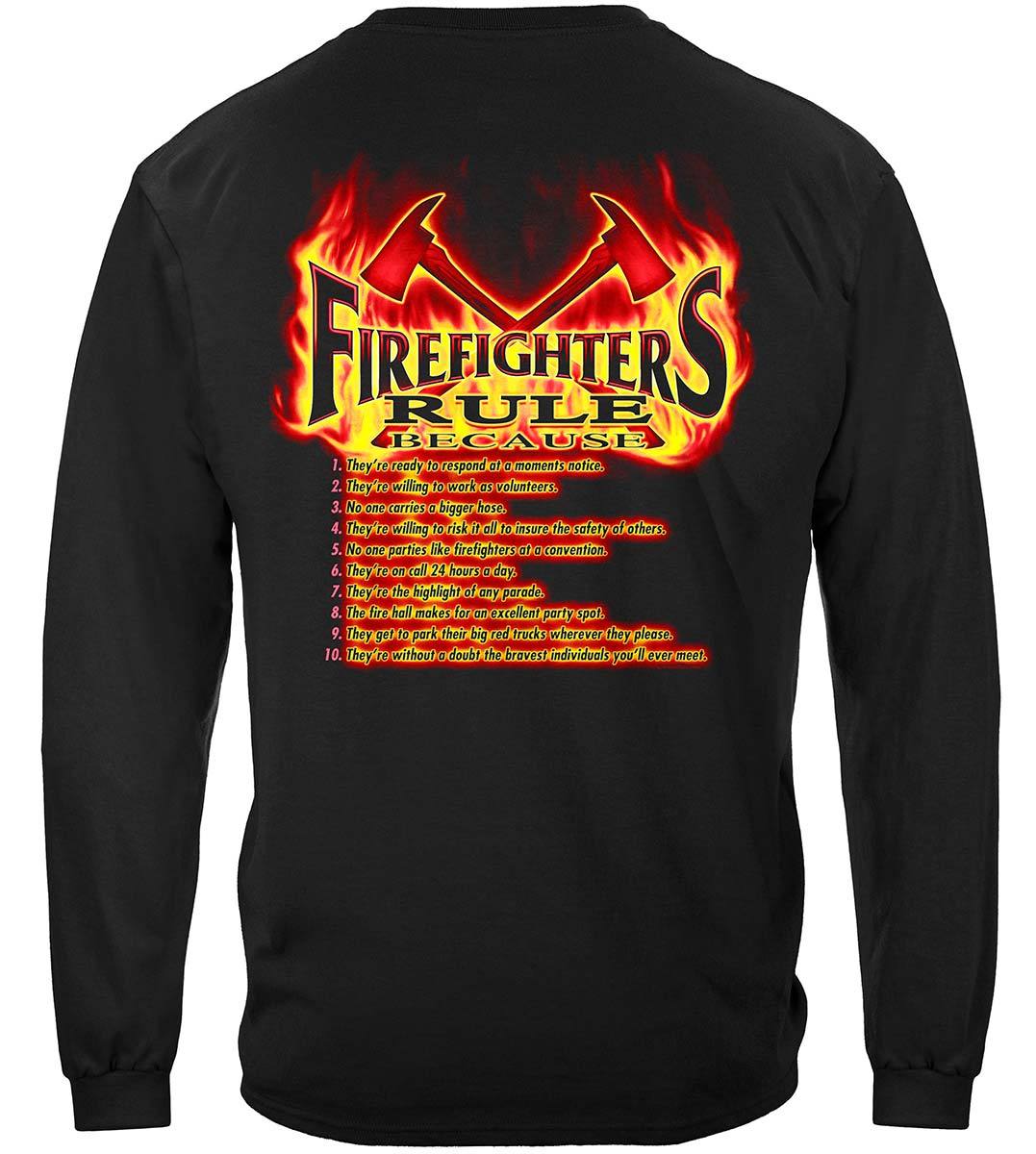 Rule Firefighters Premium Long Sleeves