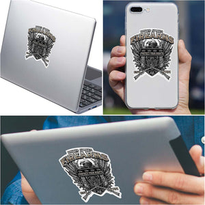 More Picture, 2A 2nd Amendment United States Fire Arms Premium Reflective Decal