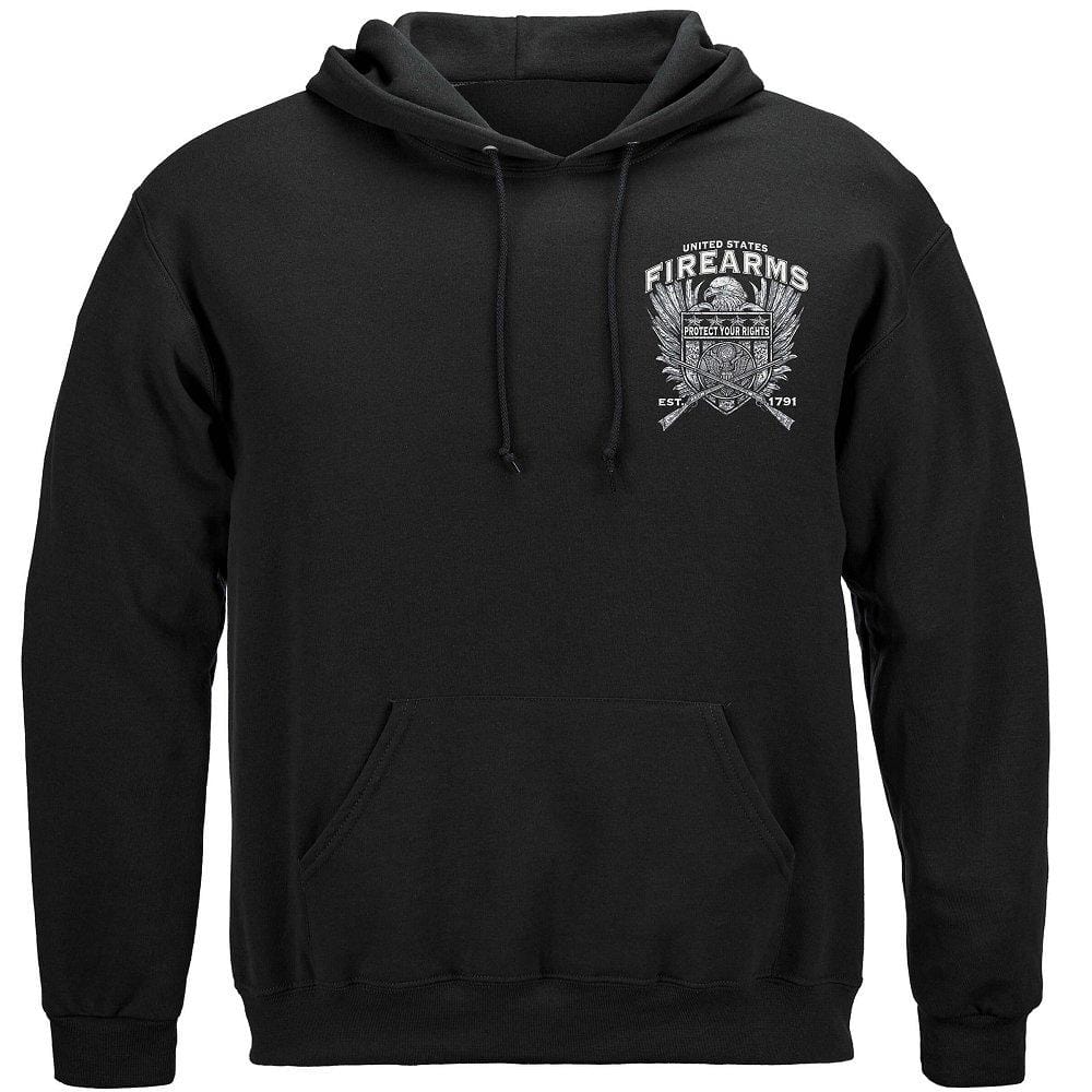 United States Fire Arms Silver Foil Premium T-Shirt