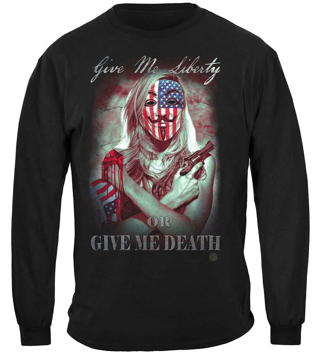 Give Me Liberty Or Give Me Death Premium T-Shirt