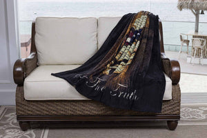 More Picture, Guy Fawkes and Anonymous We The People See The Truth Premium Blanket