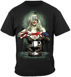 More Picture, Blood For Oil Premium T-Shirt