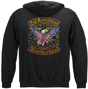 More Picture, 2nd Amendment Brotherhood Hooded Sweat Shirt