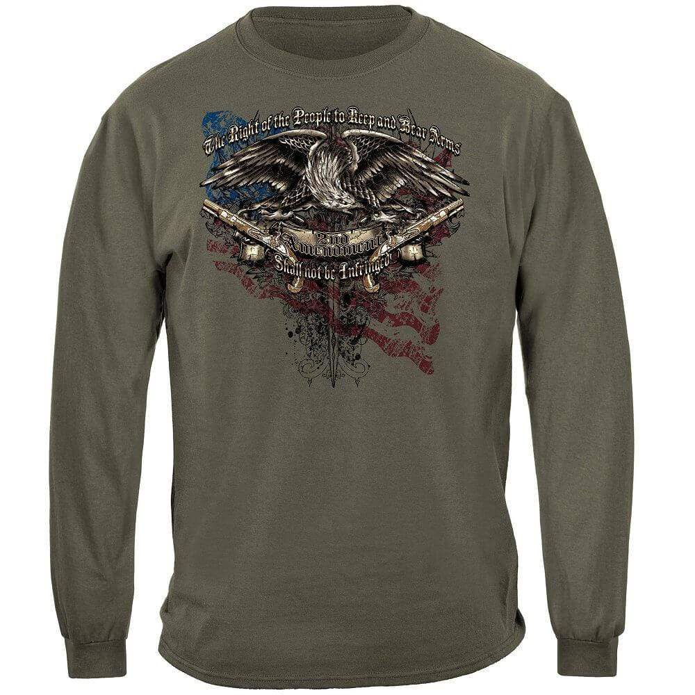 2nd Amendment Eagle Tattoo Premium Men&#39;s T-Shirt