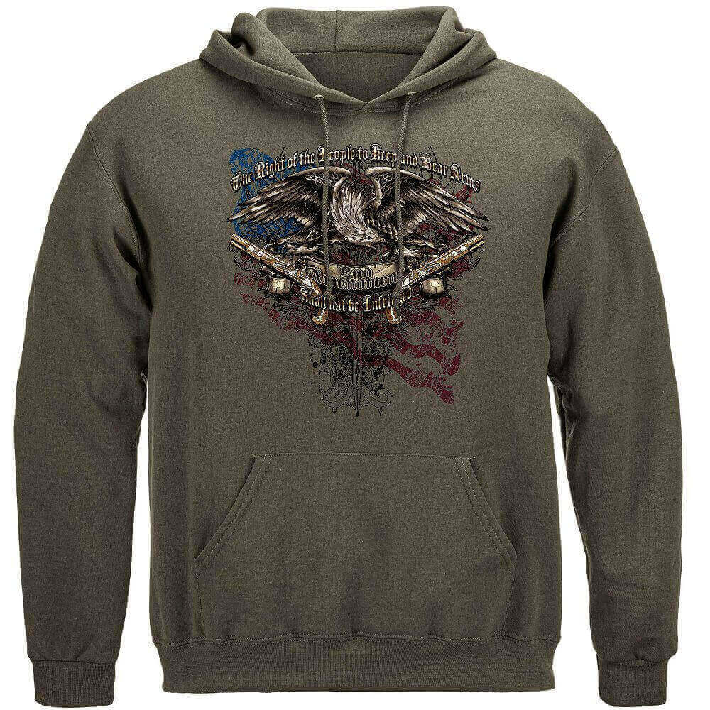 2nd Amendment Eagle Tattoo Premium Men&#39;s T-Shirt