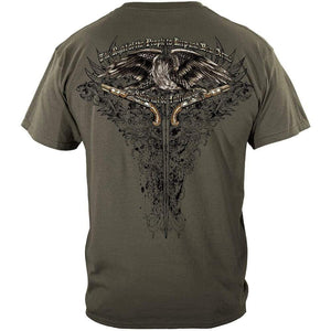 More Picture, 2nd Amendment Eagle Tattoo Premium Men's T-Shirt
