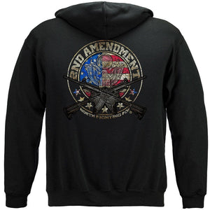 More Picture, 2nd Amendment Distressed Premium T-Shirt