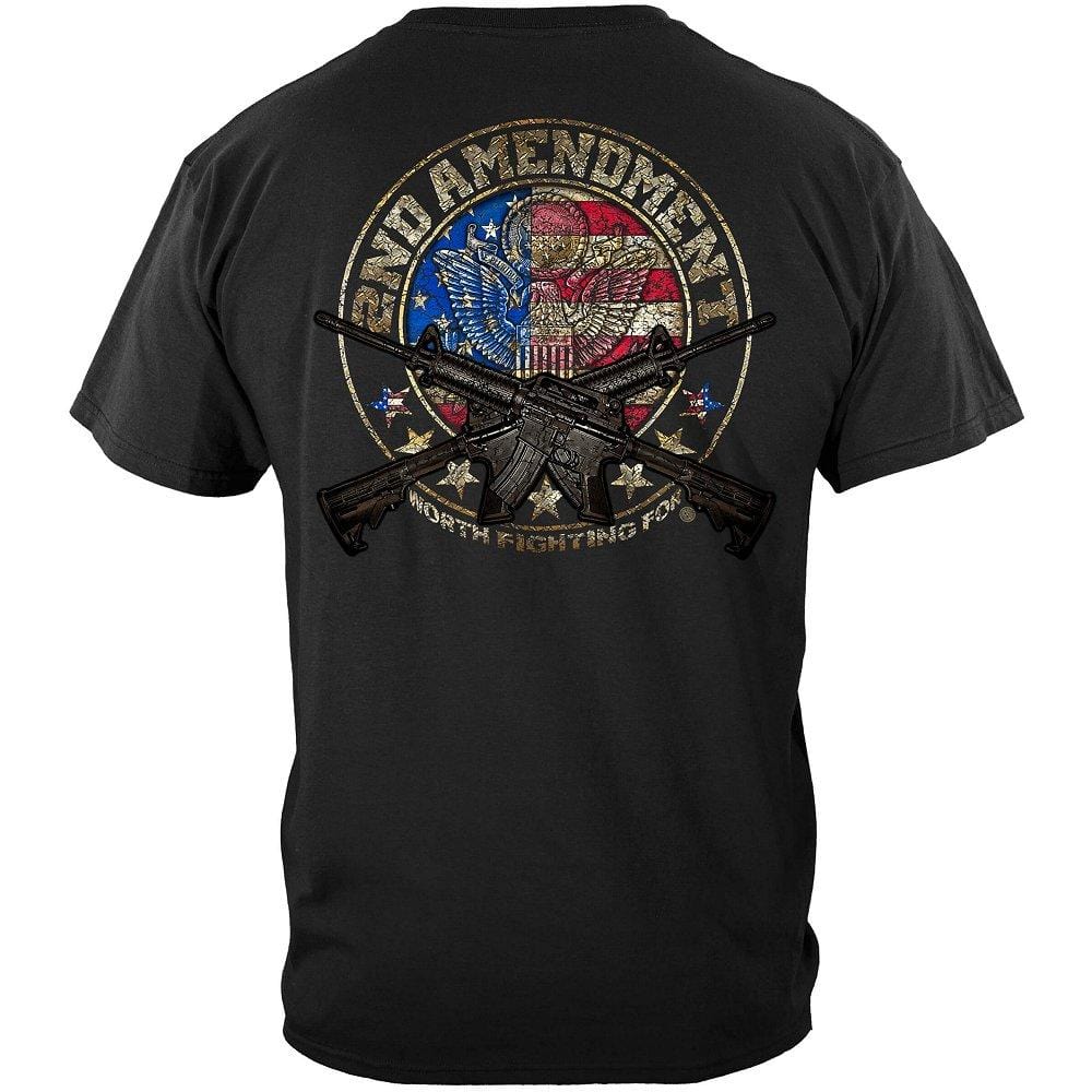 2nd Amendment Distressed Premium T-Shirt