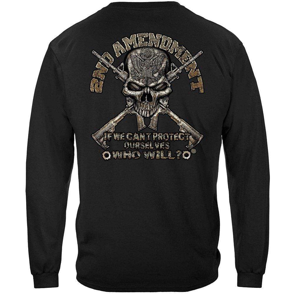 2nd Amendment Protect Ourselves Premium Men&#39;s Long Sleeve