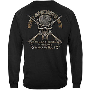 More Picture, 2nd Amendment Protect Ourselves Premium Men's Long Sleeve