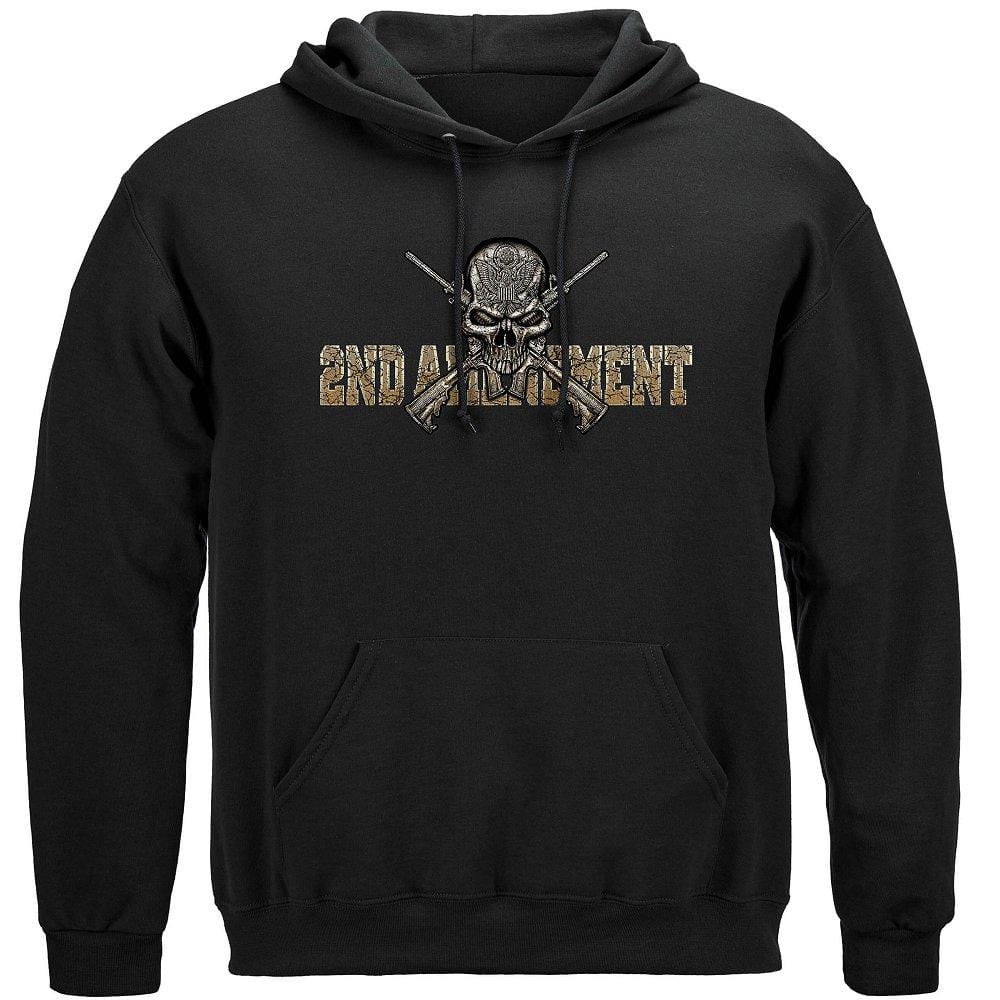 2nd Amendment Protect Ourselves Premium Men&#39;s Hooded Sweat Shirt