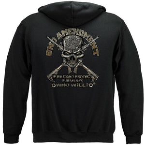 More Picture, 2nd Amendment Protect Ourselves Premium Men's Hooded Sweat Shirt