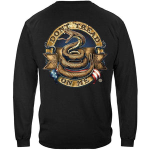 More Picture, Don't Tread On Me Stone Gold Premium Long Sleeves