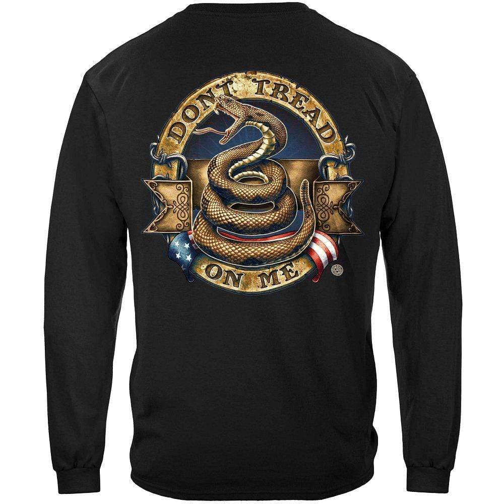 Don&#39;t Tread On Me Stone Gold Premium T-Shirt