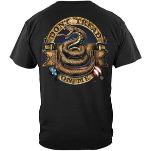 More Picture, Don't Tread On Me Stone Gold Premium T-Shirt
