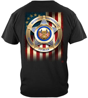 More Picture, 2nd Amendment Colonial Flag Premium Long Sleeves