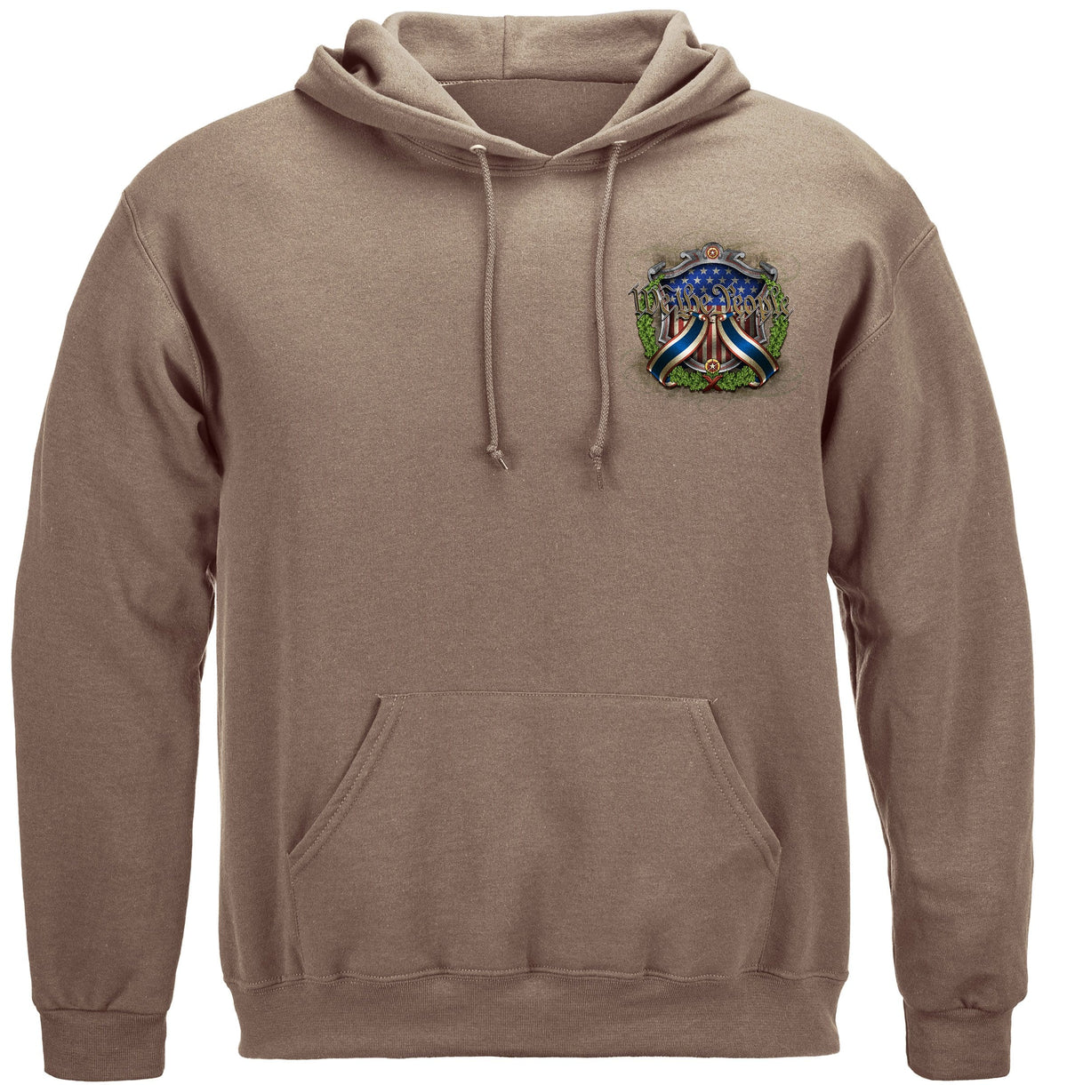 We The People 2nd Amendment Crossed Arms Premium Men&#39;s Hooded Sweat Shirt
