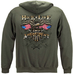 More Picture, 2nd Amendment Premium Hooded Sweat Shirt