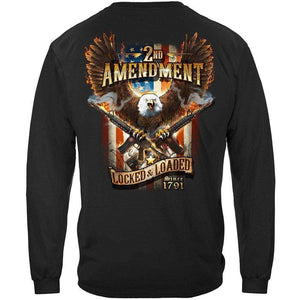 More Picture, 2nd Amendment Attack Eagle With Double AR15 Premium Men's T-Shirt