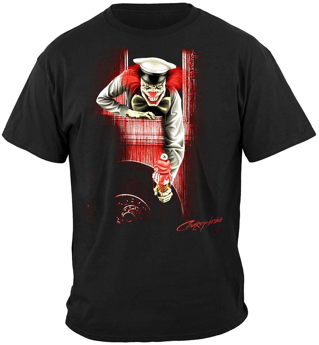 Evil Clown Ice Cream Man T-Shirt