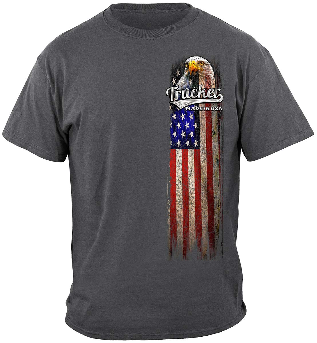 Trucker American Pride Flag Premium Long Sleeves