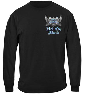 More Picture, Trucker Hell On Wheels Premium Long Sleeves