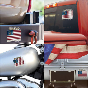 More Picture, 2nd Amendment We The People Thomas Jefferson Premium Reflective Decal