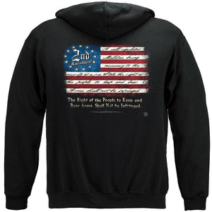 More Picture, 2nd Amendment The Right of the People Patriot Premium Men's Hooded Sweat Shirt