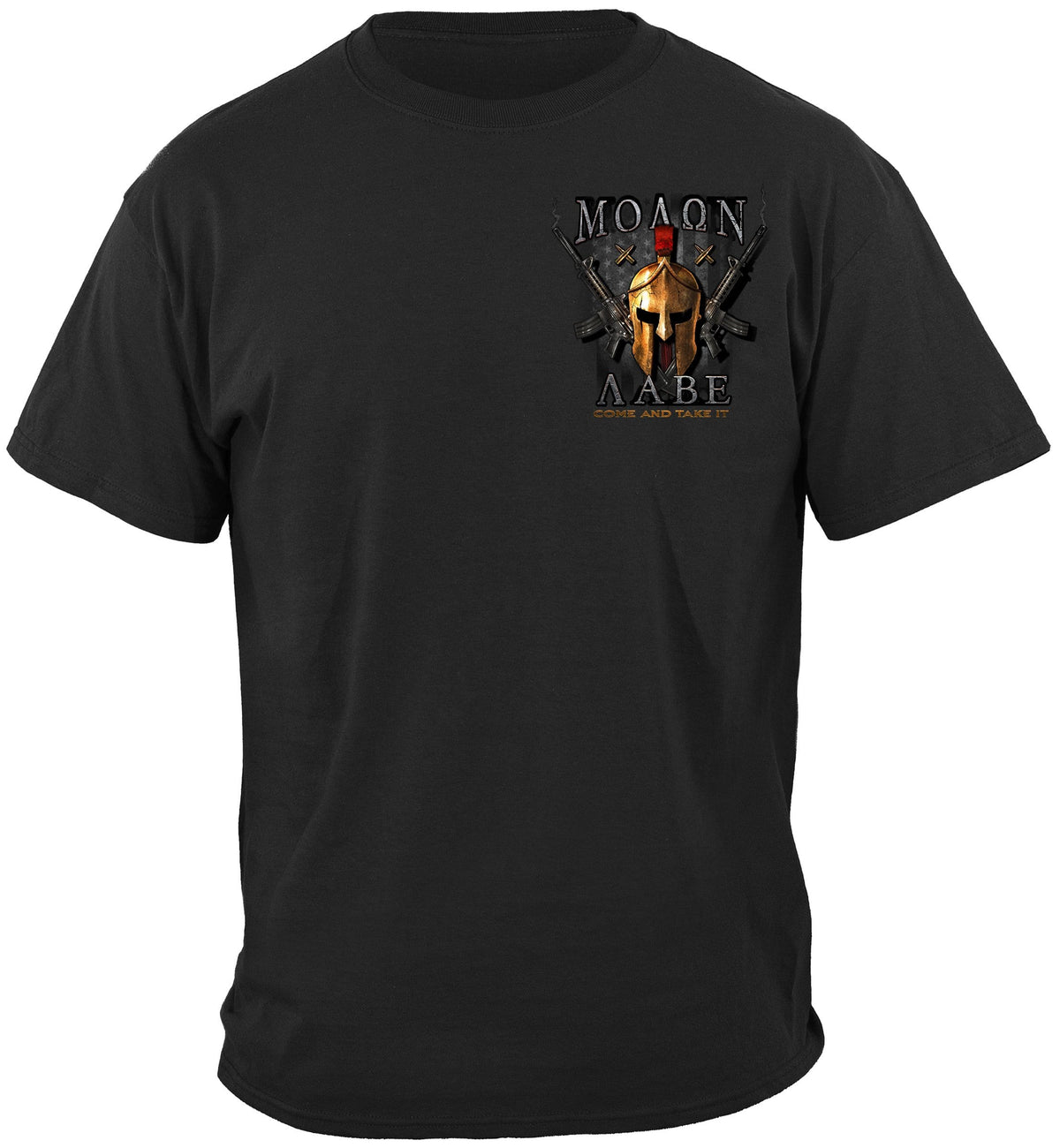 2nd Amendment Molon Labe Premium Men&#39;s Long Sleeve
